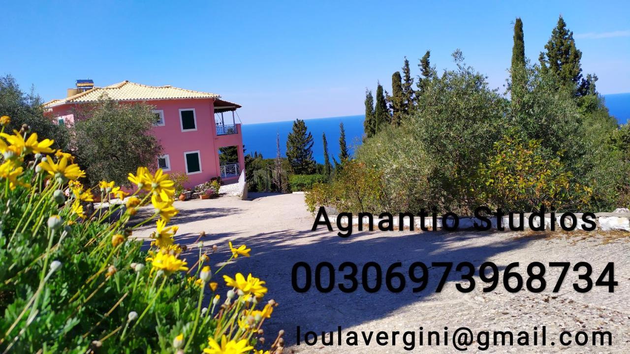 Agnantio Apartment Ayios Nikitas Bagian luar foto