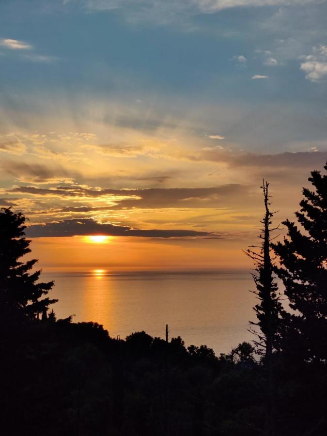 Agnantio Apartment Ayios Nikitas Bagian luar foto