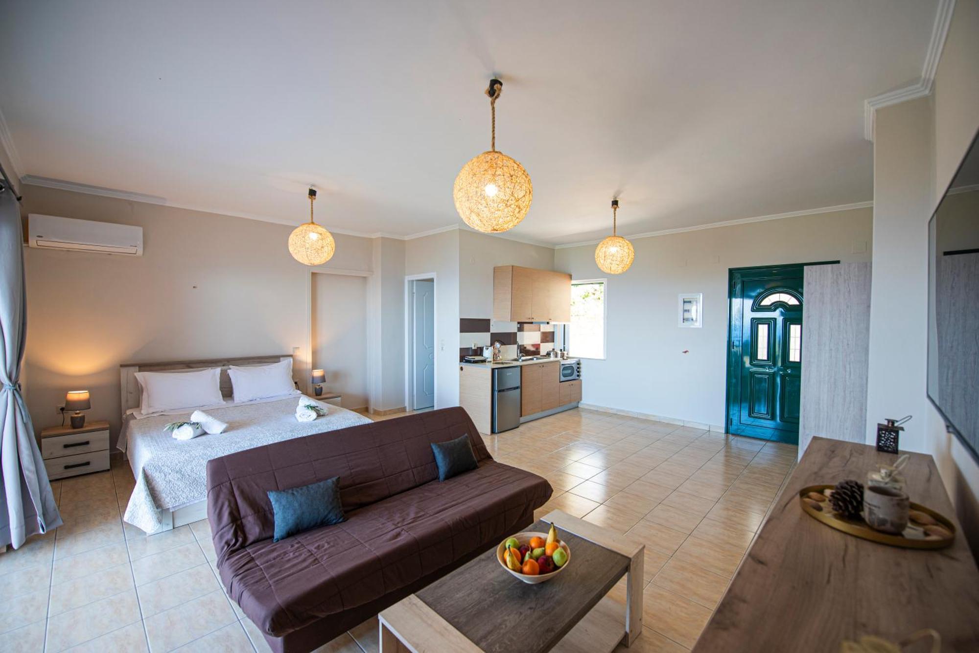 Agnantio Apartment Ayios Nikitas Bagian luar foto