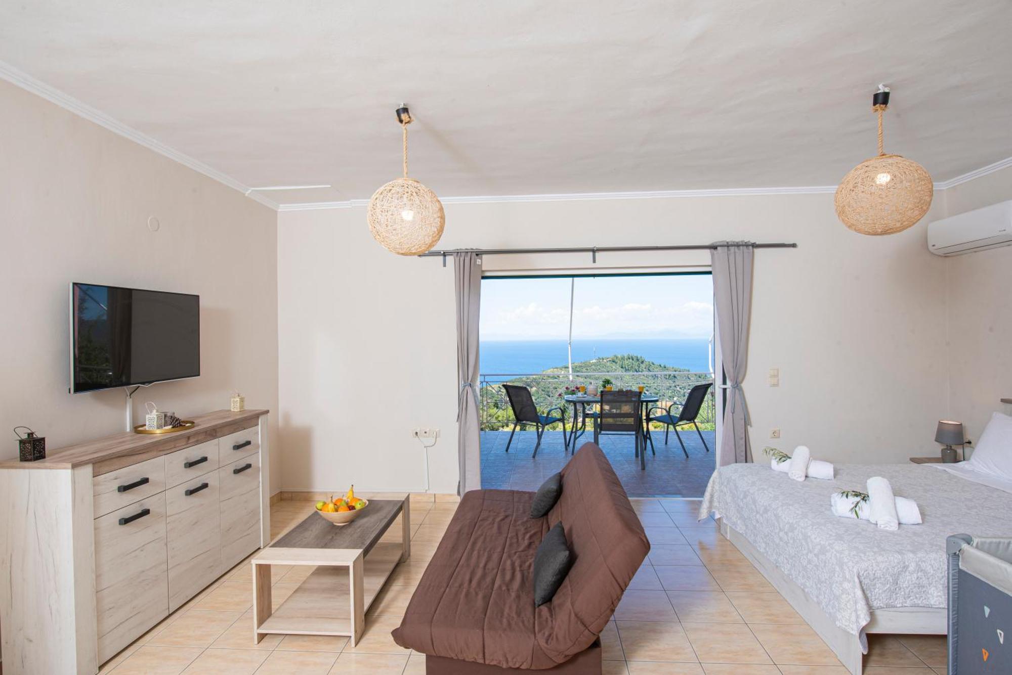 Agnantio Apartment Ayios Nikitas Bagian luar foto