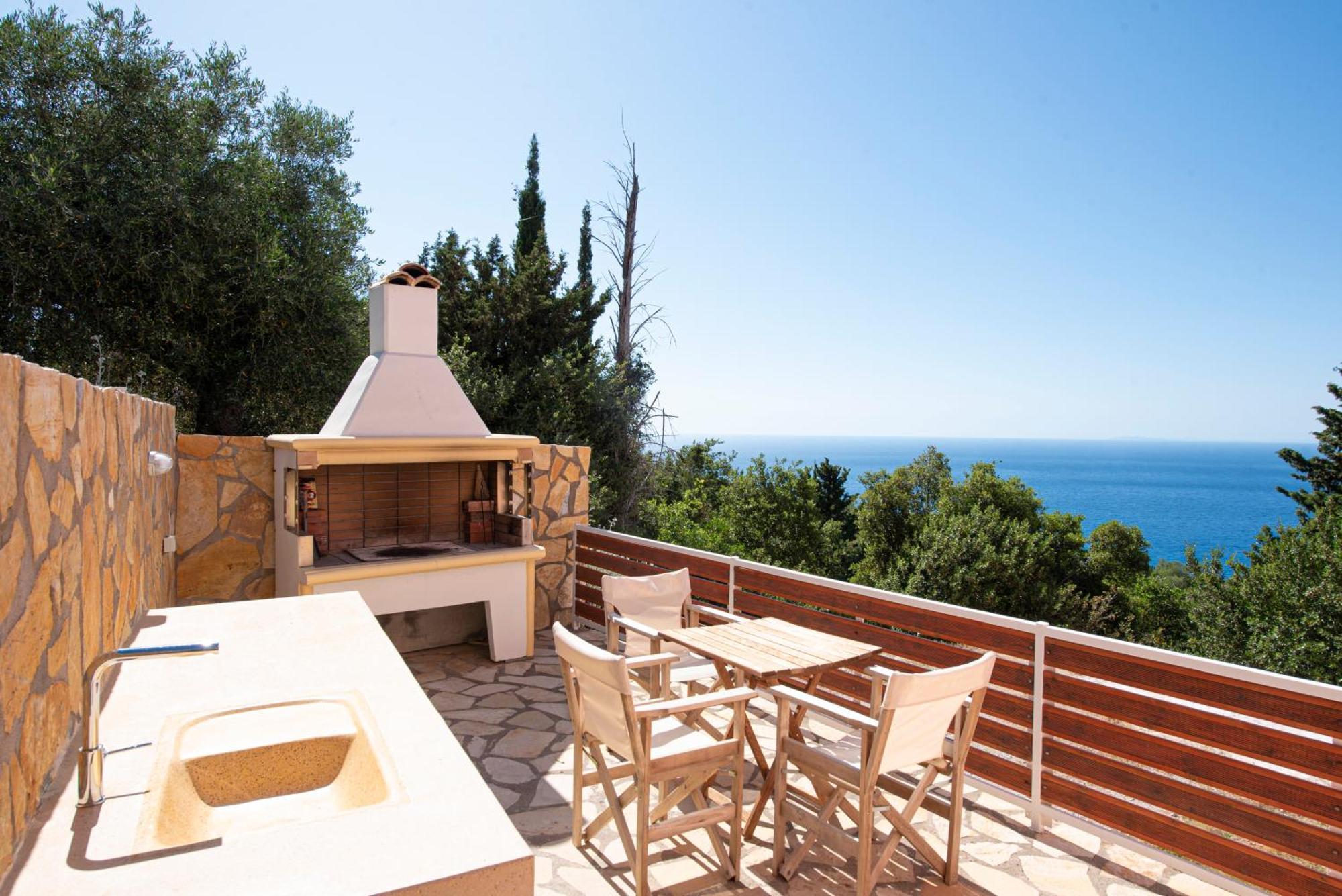 Agnantio Apartment Ayios Nikitas Bagian luar foto