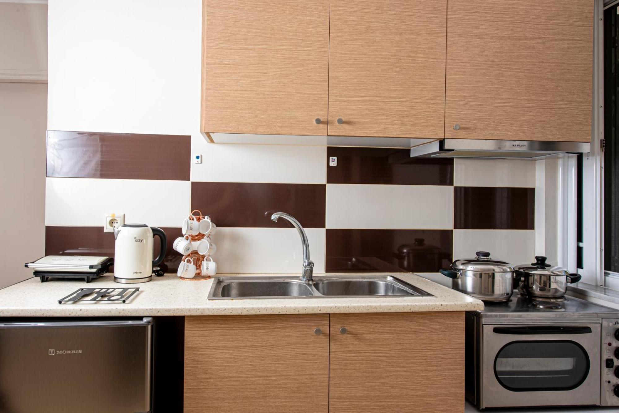 Agnantio Apartment Ayios Nikitas Bagian luar foto