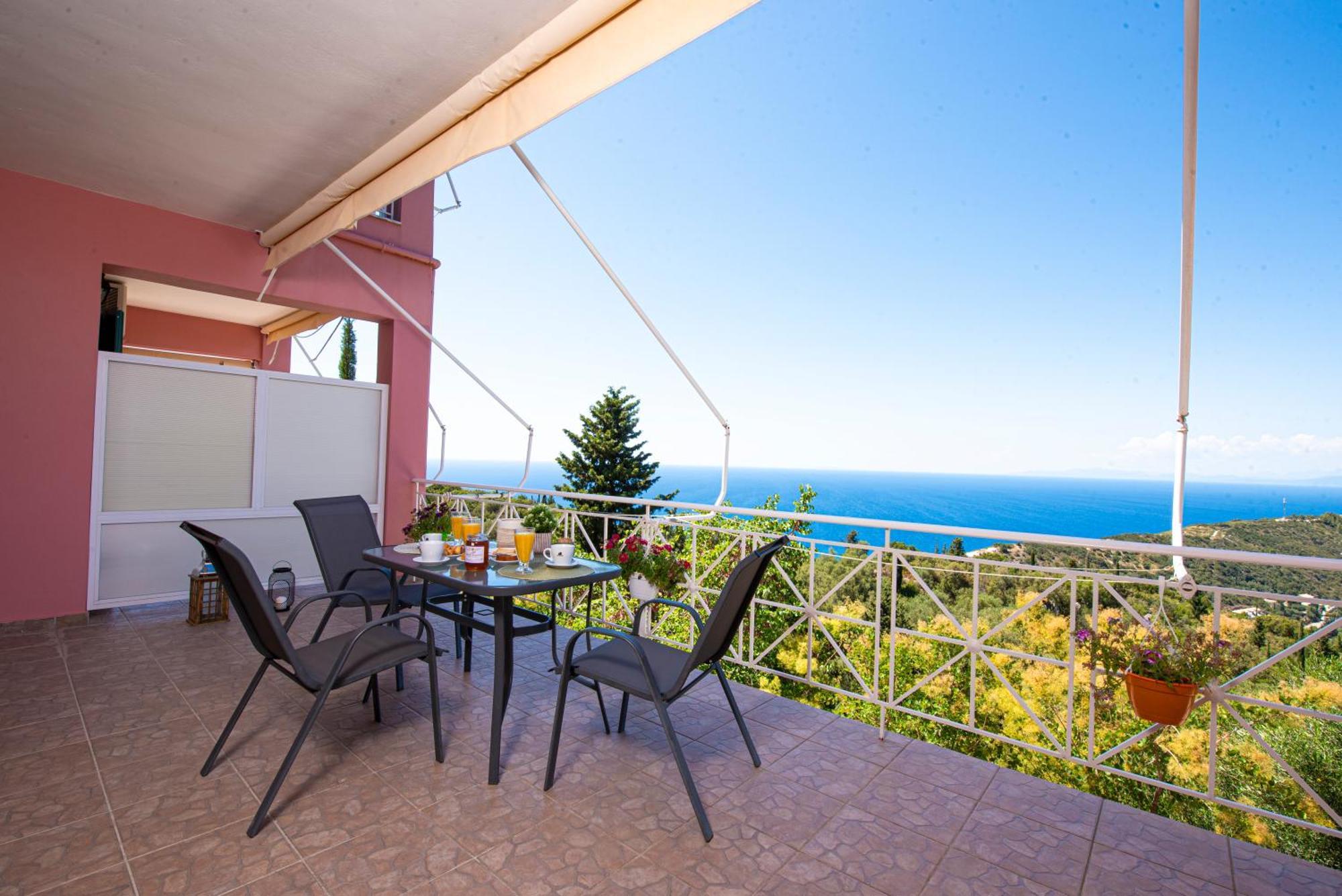 Agnantio Apartment Ayios Nikitas Bagian luar foto