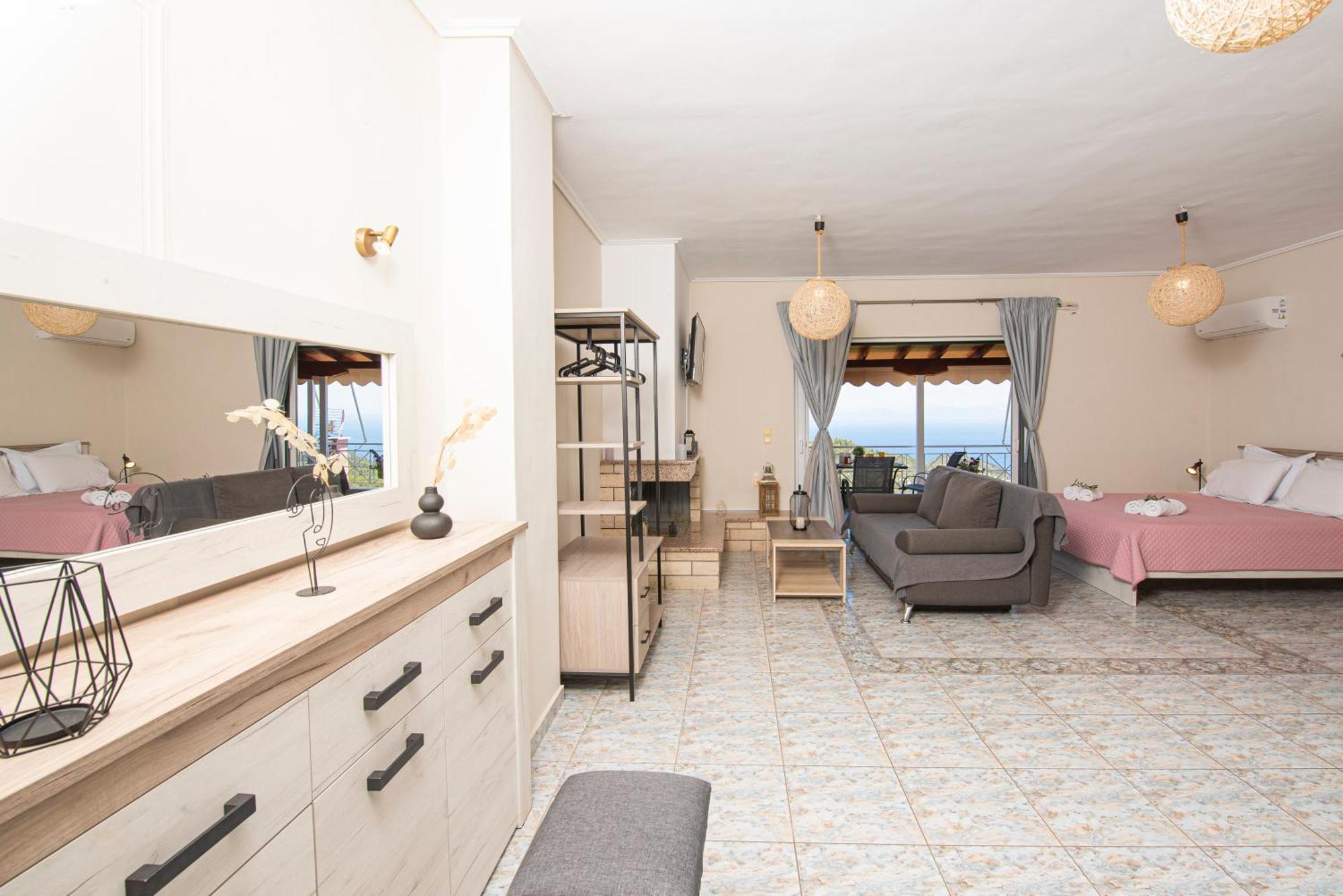 Agnantio Apartment Ayios Nikitas Bagian luar foto