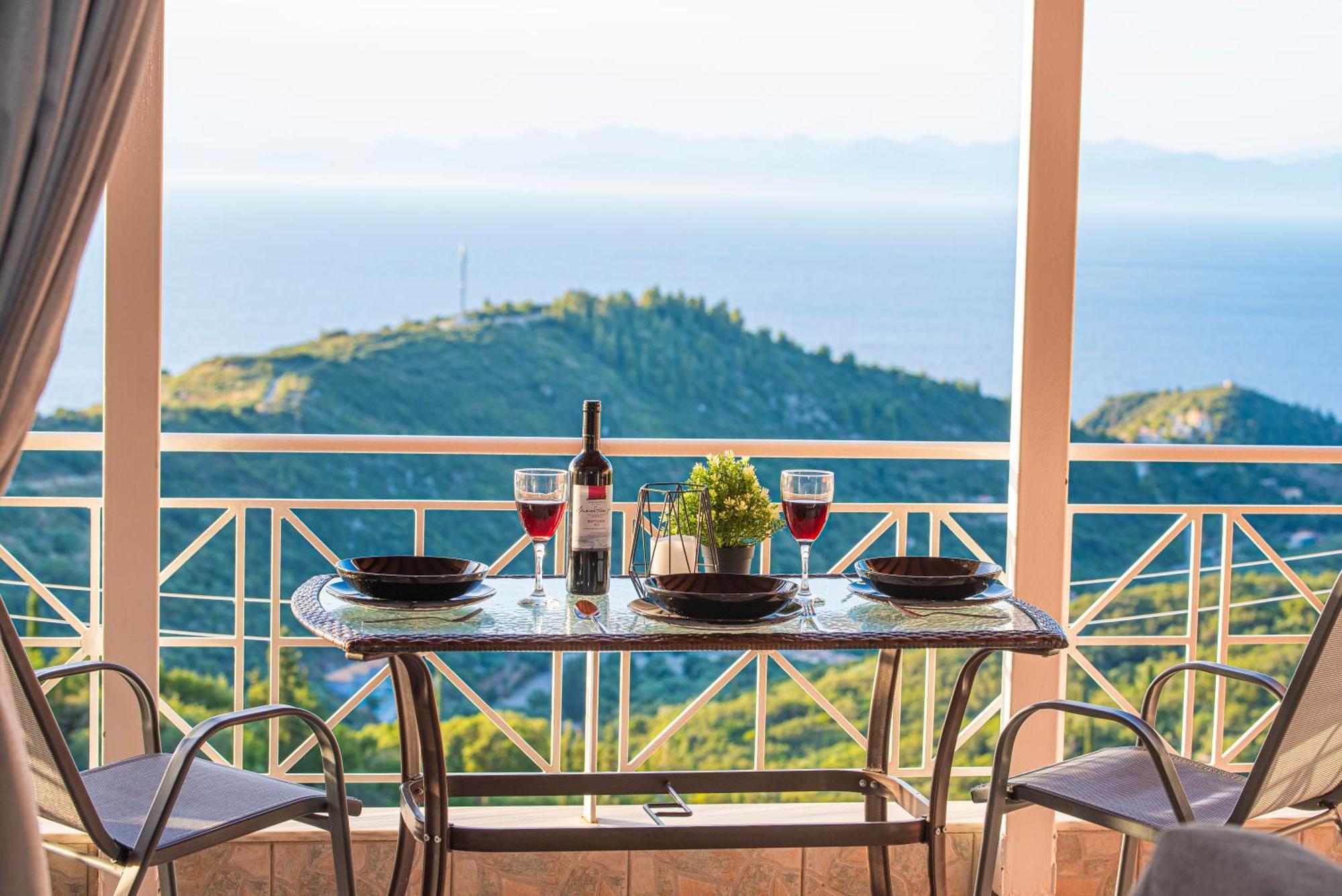 Agnantio Apartment Ayios Nikitas Bagian luar foto